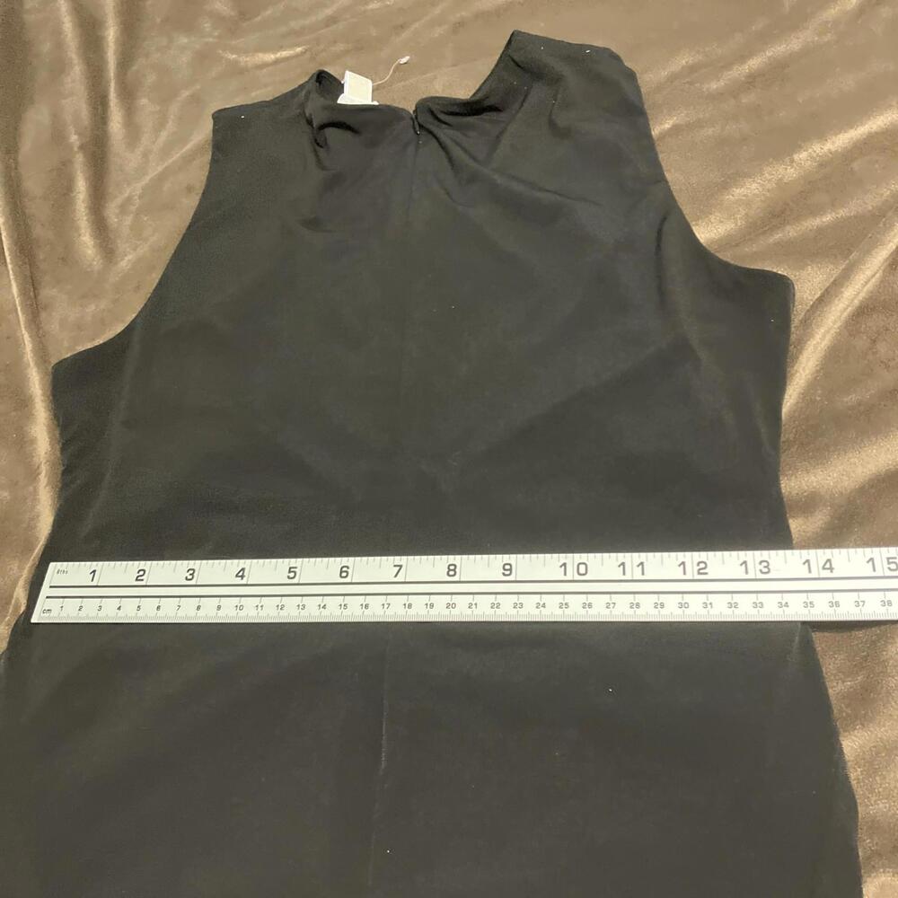 NWOT Michael Kors Black Knee Length Sleeveless Dress Size M - Picture 6 of 7